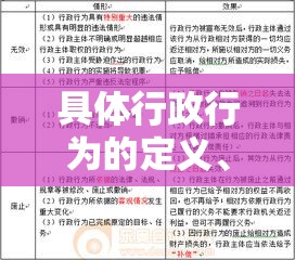 具体行政行为的定义、要素与重要性探究  第1张