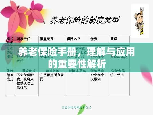 养老保险手册，理解与应用的重要性解析  第1张