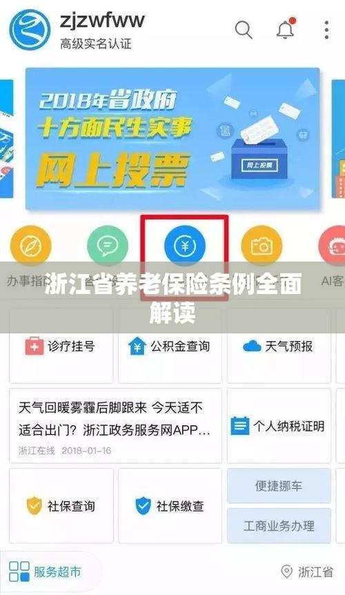 浙江省养老保险条例全面解读  第1张