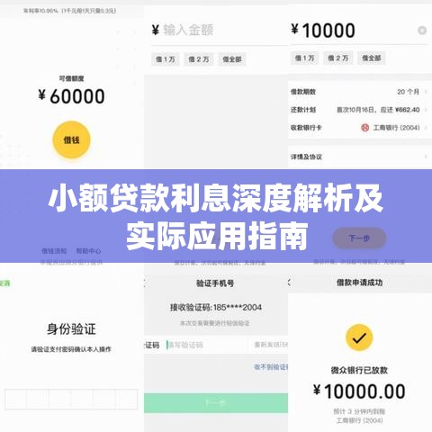 小额贷款利息深度解析及实际应用指南  第1张