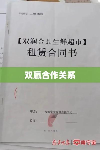 租赁协议，构建双赢合作关系的基石  第1张