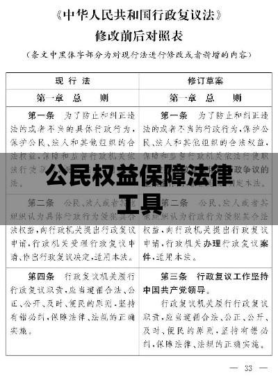 行政复议法，公民权益的坚实保障法律工具  第1张