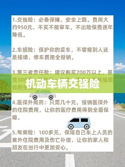 机动车辆交强险，守护道路安全，助力和谐社会构建之路  第1张