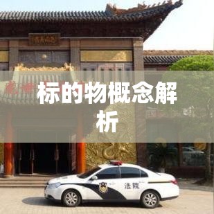 标的物概念解析及其重要性的深入探讨  第1张