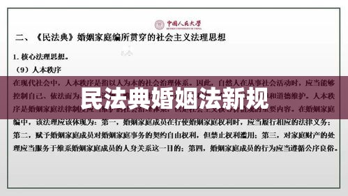 民法典婚姻法新规下的婚姻制度变革概览  第1张