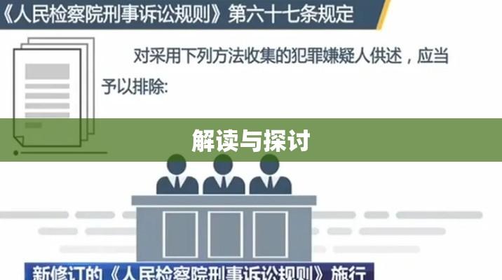 人民检察院刑事诉讼规则（试行）解读与探讨  第1张