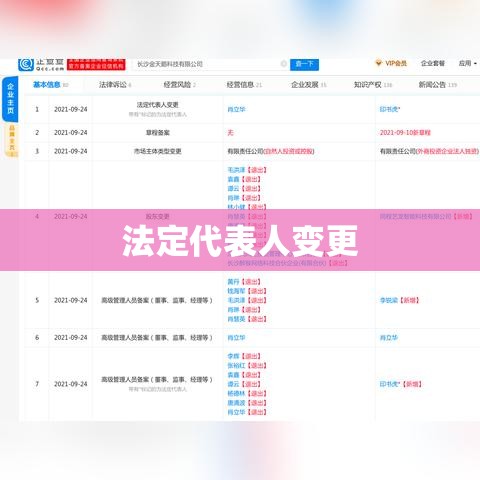 公司法定代表人变更的重要性及流程详解  第1张