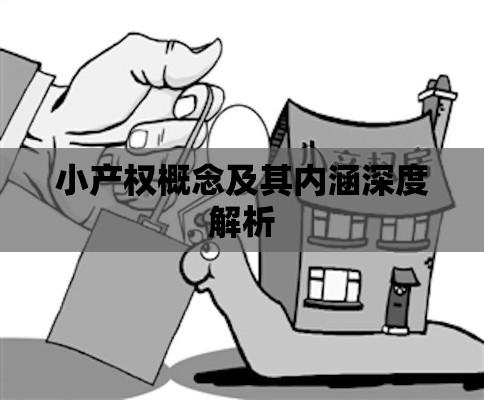 小产权概念及其内涵深度解析  第1张