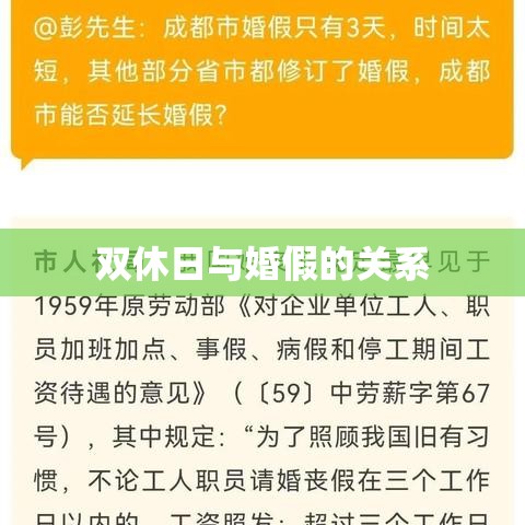 婚假是否包含双休日？解读婚假与双休日的关联  第1张