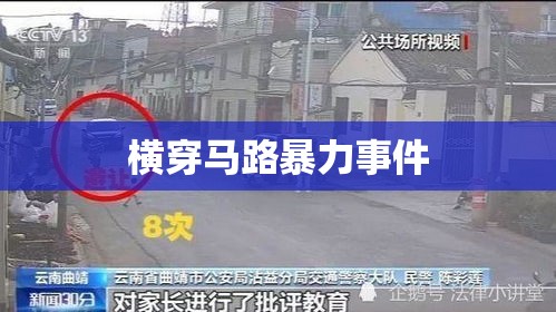 横穿马路遭遇暴力事件，深刻反思与公众呼吁  第1张