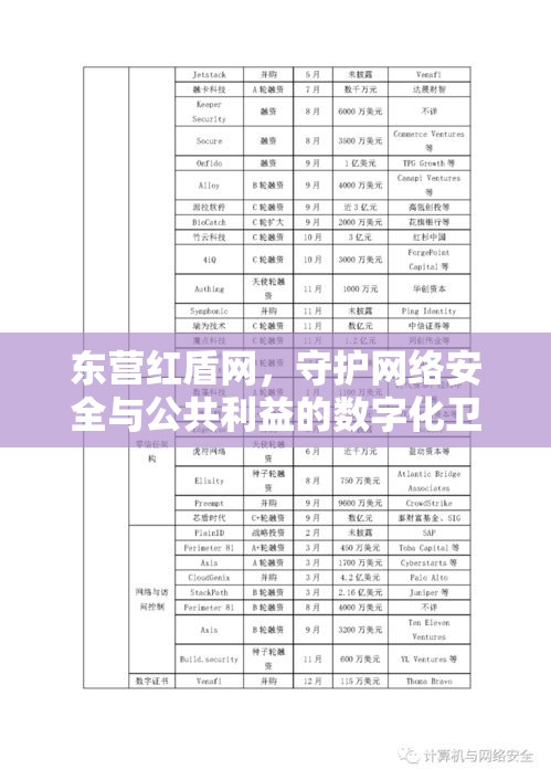 东营红盾网，守护网络安全与公共利益的数字化卫士  第1张