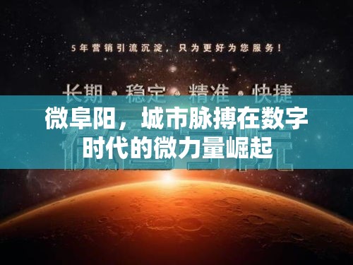 微阜阳，城市脉搏在数字时代的微力量崛起  第1张