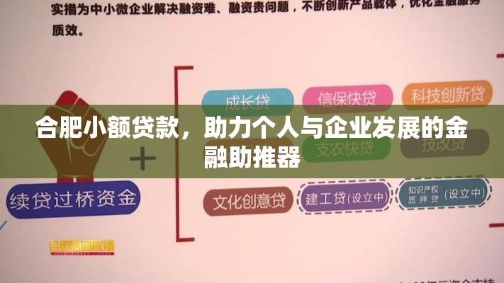 合肥小额贷款，助力个人与企业发展的金融助推器  第1张