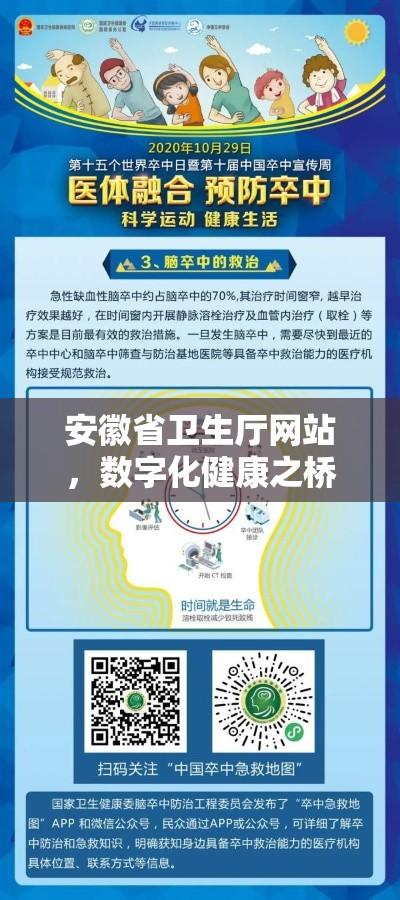 安徽省卫生厅网站，数字化健康之桥  第1张