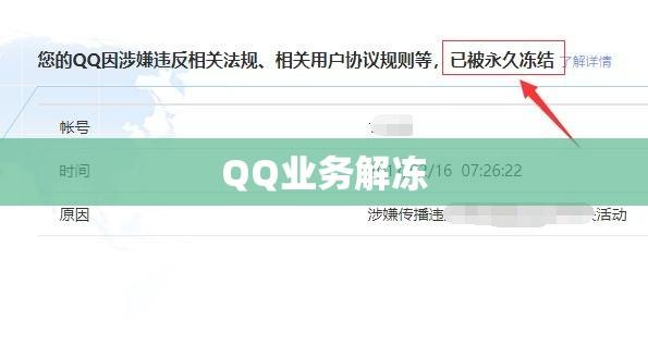 QQ业务解冻，应对挑战与恢复运营指南  第1张