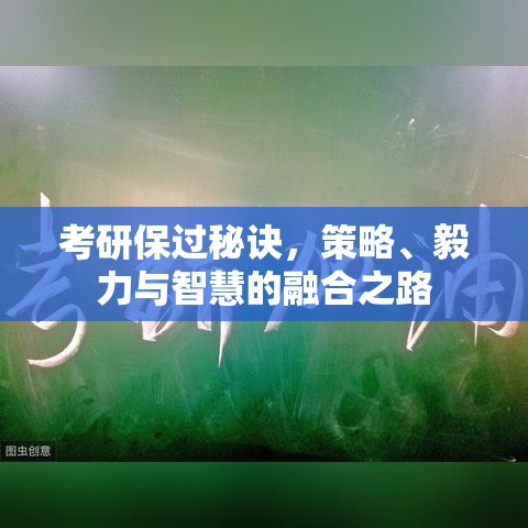 考研保过秘诀，策略、毅力与智慧的融合之路  第1张