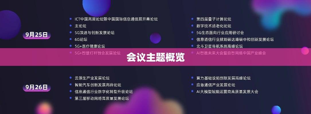 会议主题概览，深入探讨关键议题与解决方案  第1张