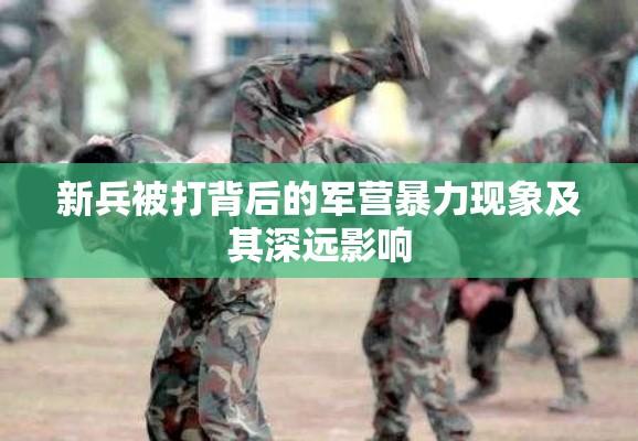 新兵被打背后的军营暴力现象及其深远影响  第1张