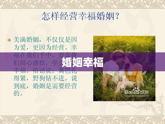 维持婚姻幸福的关键，构建伴侣关系的核心要素  第1张