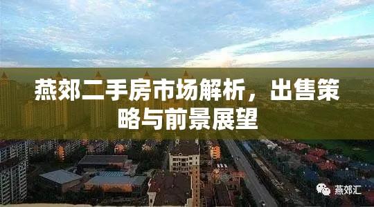 燕郊二手房市场解析，出售策略与前景展望  第1张