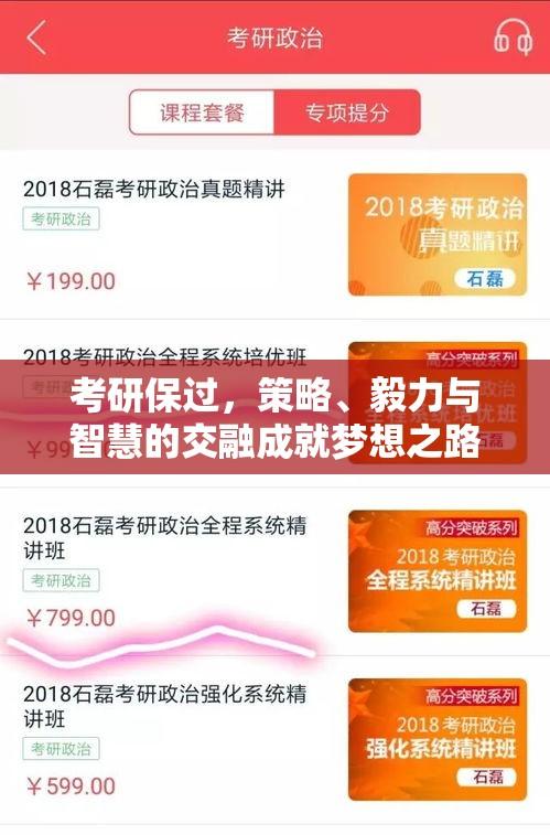 考研保过，策略、毅力与智慧的交融成就梦想之路  第1张