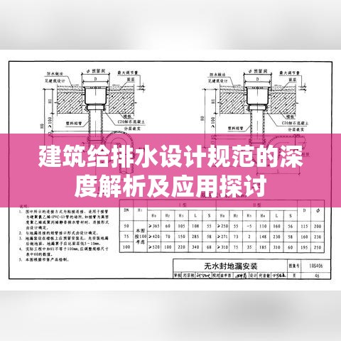 建筑给排水设计规范的深度解析及应用探讨  第1张