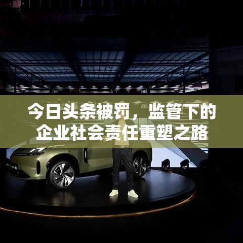 今日头条被罚，监管下的企业社会责任重塑之路  第1张