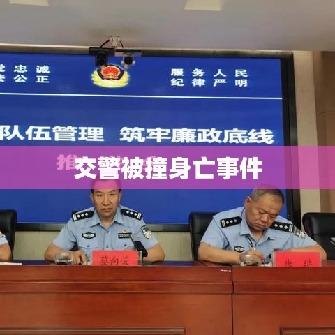 交警被撞身亡事件，悲剧引发对安全意识的深刻反思与呼唤  第1张