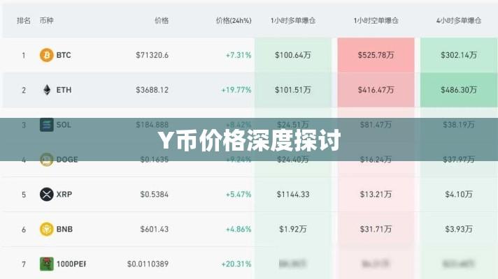 Y币价格深度探讨  第1张