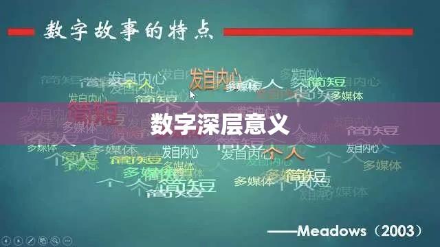 探寻数字背后的深层意义，揭秘数字背后的秘密故事  第1张