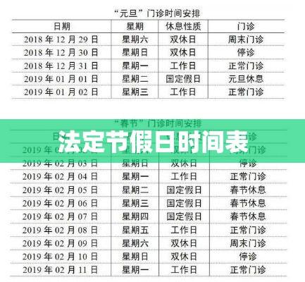 揭秘2020年法定节假日时间表，助你合理安排工作与休息计划  第1张