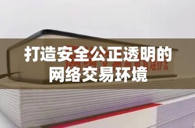 网络交易监督管理办法，打造安全、公正、透明的网络交易环境新篇章  第1张