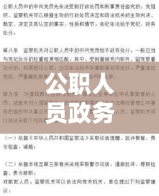 公职人员政务处分暂行规定（2020）实施及其深远影响  第1张