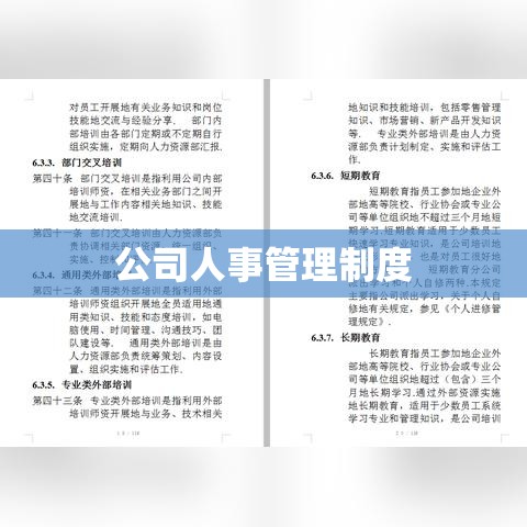 公司人事管理制度深度解析与探讨  第1张