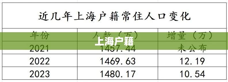 上海户籍，城市发展的见证与融入历程  第1张