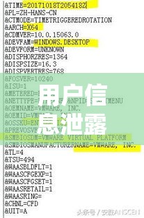 用户信息泄露，风险、影响及应对策略全解析  第1张