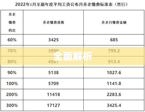 2014年养老保险缴费基数全面解析  第1张