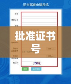 批准证书号，重要性、作用及申请流程详解  第1张