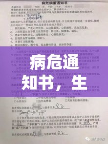 病危通知书，生命边缘的紧急警钟  第1张