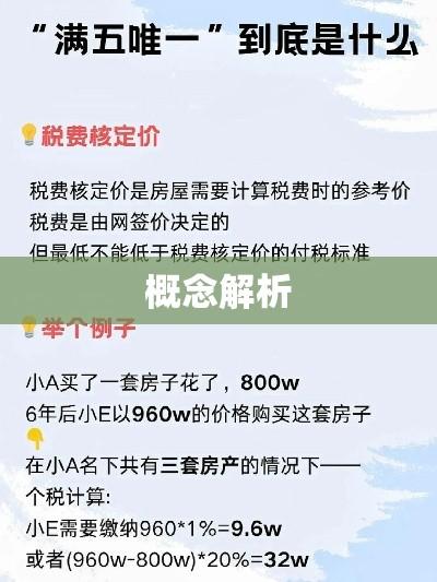 满五唯一房产概念解析  第1张