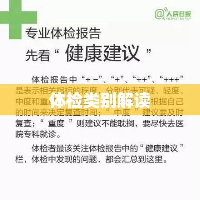 全面解读体检类别，选择你的健康检查之路  第1张