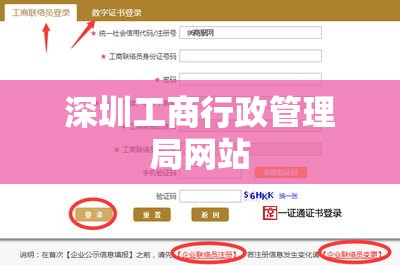 深圳工商行政管理局网站，公众服务新平台  第1张