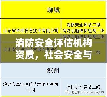 消防安全评估机构资质，社会安全与稳定的守护基石  第1张