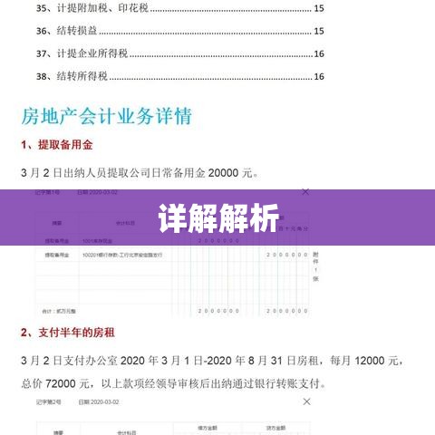 房产税会计分录详解解析  第1张