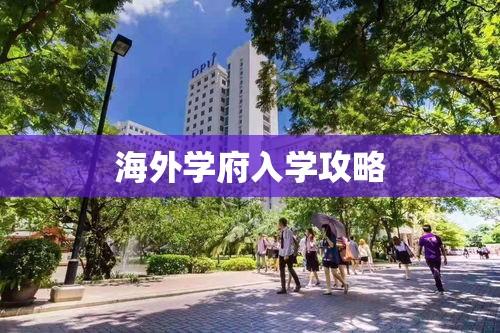 深度解析出国留学条件，迈向海外学府大门的攻略  第1张