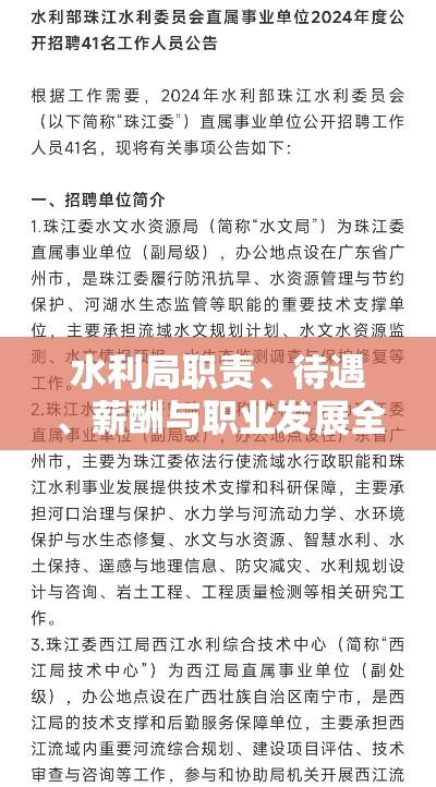 水利局职责、待遇、薪酬与职业发展全面解析，综合探讨水利行业职业发展路径  第1张